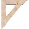 Ekena Millwork Traditional Traditional Smooth Bracket w/ Offset Brace, Douglas Fir, 7 1/2"W x 32"D x 36"H BKT0806X32X36TRA01SDF - alternate 3